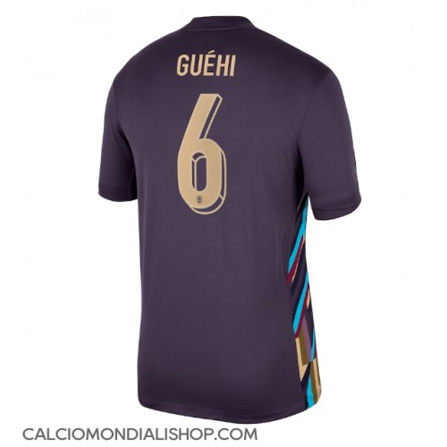 Maglie da calcio Inghilterra Marc Guehi #6 Seconda Maglia Europei 2024 Manica Corta